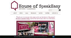 Desktop Screenshot of houseofspeakeasy.org
